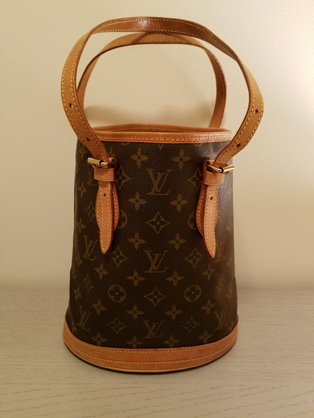Authentic Louis Vuitton Monogram Bucket PM Shoulder Bag (SALE - 81% OFF)