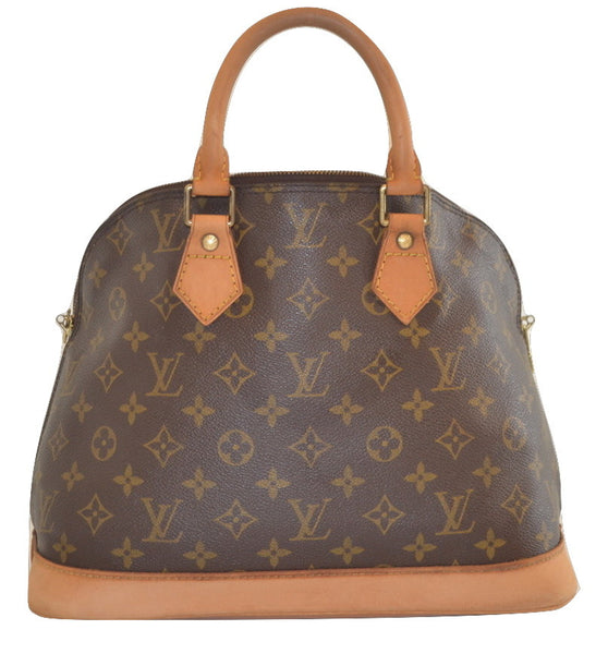 Authentic Louis Vuitton Alma Monogram Handbag "Very Good Condition" (SALE - 77% OFF)