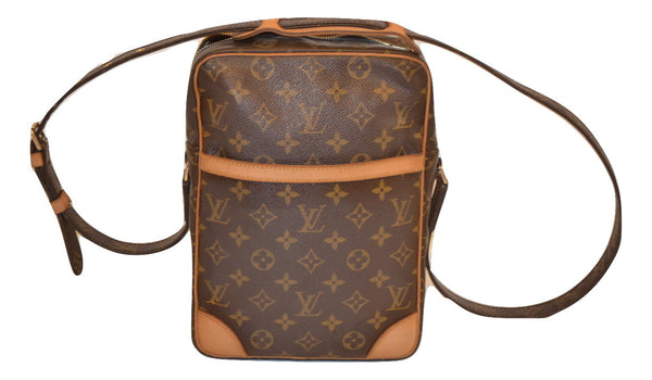 Authentic Louis Vuitton Monogram Danube MM Shoulder Crossbody Messenger Bag Handbag (SALE - 80% OFF)