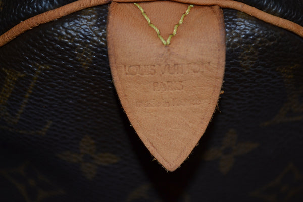 Authentic Louis Vuitton Monogram Speedy 30 Handbag - "GUC" (SALE - 71% OFF)