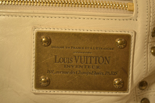 Authentic Louis Vuitton Croisette Monogram Rivet Studded Shoulder Bag (GUC) - Includes LV Dust Bag