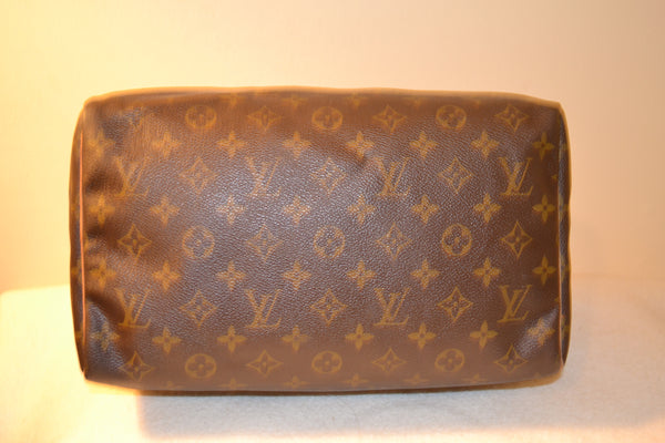 Authentic Louis Vuitton Monogram Speedy 30 Handbag - "GUC" (SALE - 77% OFF)