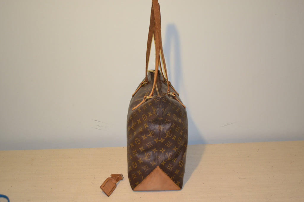 Authentic Louis Vuitton Monogram Cabas Mezzo Shoulder Tote Bag M51151 LV  J8133