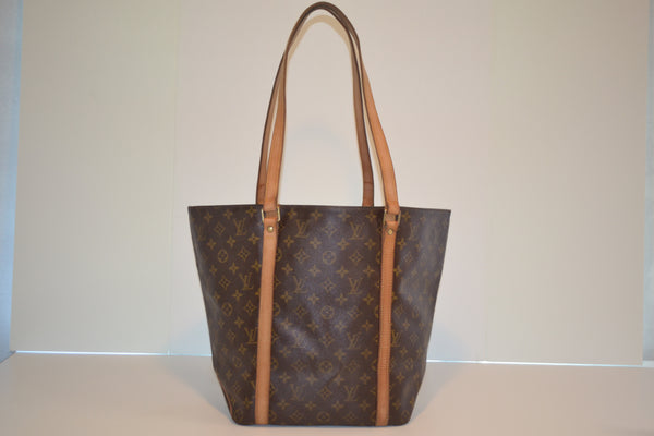 Authentic Louis Vuitton Monogram Sac Shopping Large Shoulder Bag (GUC) "Rare-Discontinued" (SALE - 73% OFF)