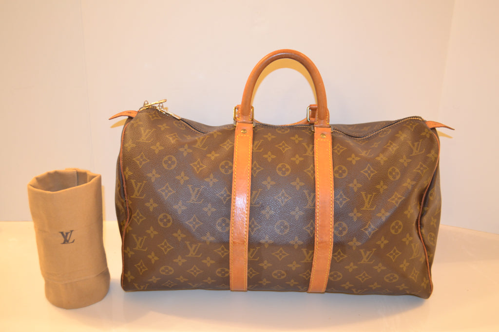 Louis Vuitton, Bags, 40 Authentic Louis Vuitton Monogram Boston Bag  Keepall 45 Datecode 86 Sa
