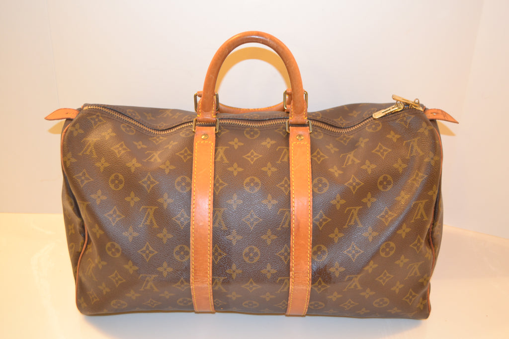 Louis-Vuitton-Monogram-Keep-All-45-Boston-Bag-Old-Style-M41428 –  dct-ep_vintage luxury Store