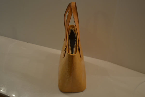 Authentic Louis Vuitton Monogram Houston Gold Vernis Tote Bag "Good Used Condition" (SALE - 85% OFF  *RETAIL- $1,630.00)