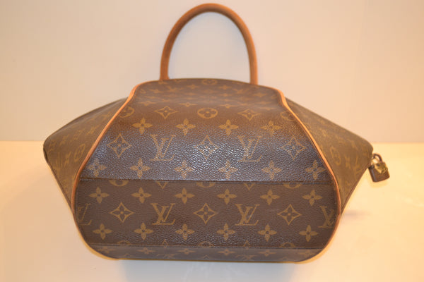 Authentic Louis Vuitton Monogram Ellipse MM Handbag - Includes LV Lock "GUC" (SALE - 72% OFF Retail $1470.00)