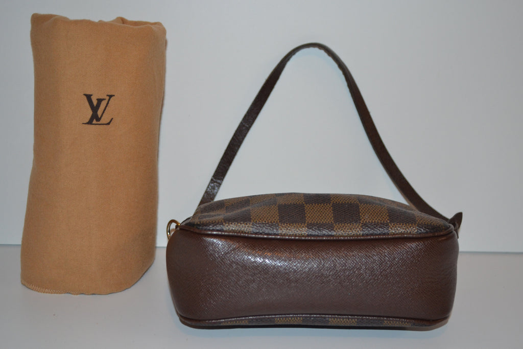 Authenticated Used Louis Vuitton Damier Truth Makeup N51982 Bag