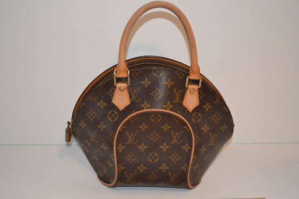 Authentic Louis Vuitton Monogram Ellipse Handbag - Includes LV Lock & Dust Bag "EXCELLENT CONDITION"