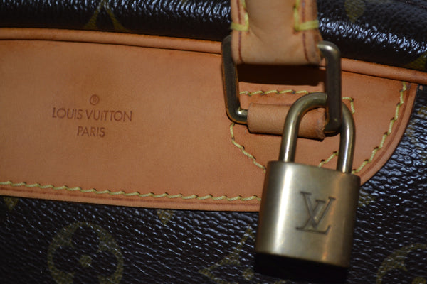 Authentic Louis Vuitton Monogram Trouville Handbag - Includes LV Lock & Dust Bag (SALE - 77% OFF)