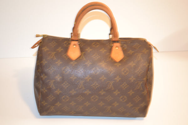 Authentic Louis Vuitton Monogram Speedy 30 Handbag (SALE - 75% OFF)