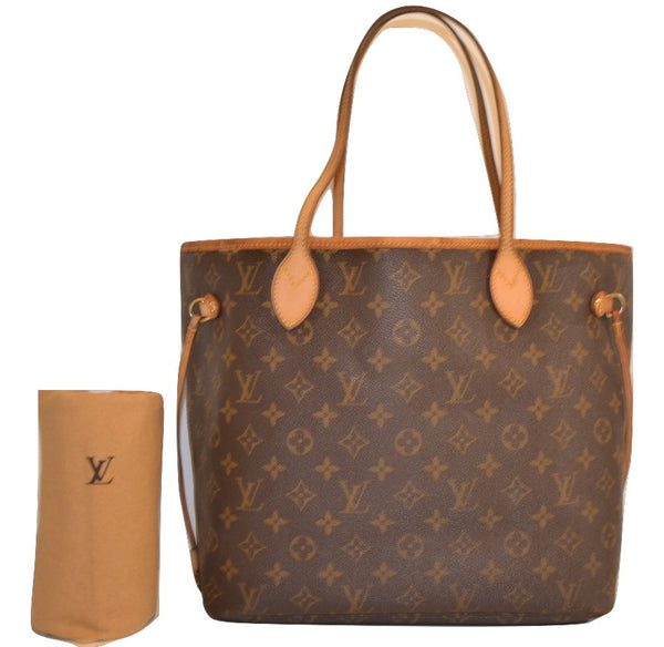 Authentic Louis Vuitton Monogram Neverfull MM Shoulder Tote Bag - Includes LV Dust Bag (SALE - 60% OFF)