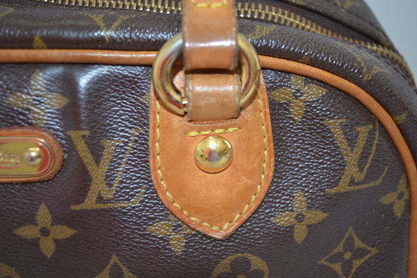 Authentic Louis Vuitton Monogram Montorgueil Shoulder Bag - Includes LV Lock & Dust Bag "GUC" (SALE - 75% OFF)