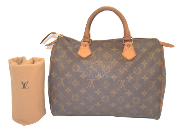 Authentic Louis Vuitton Monogram Speedy 30 Handbag - Includes LV Dust Bag "GUC" (SALE - 72% OFF)