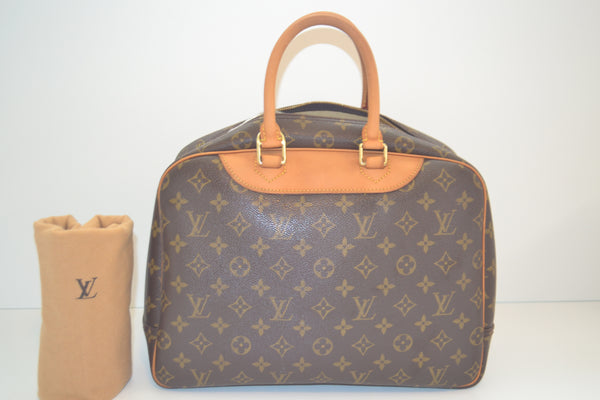 Authentic Louis Vuitton Deauville Monogram Handbag - Includes LV Tag & Dust Bag "Very Good Condition" (SALE - 76% OFF)