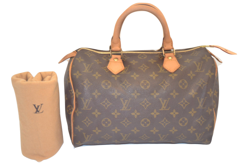 Authentic Louis Vuitton Monogram Speedy 30 Handbag - Includes LV Dust Bag "VGUC" (SALE - 70% OFF)