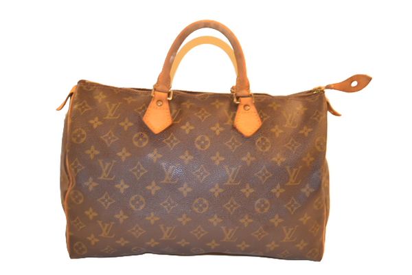 Authentic Louis Vuitton Monogram Speedy 35 Handbag - "Good Condition" (SALE - 68% OFF *RETAIL - $990.00)