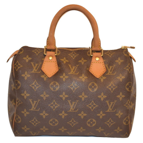 Authentic Louis Vuitton Monogram Speedy 25 Handbag - "Good Condition" (SALE - 72 % OFF)