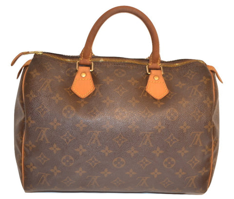 Authentic Louis Vuitton Monogram Speedy 30 Handbag - "GUC" (SALE - 71% OFF)