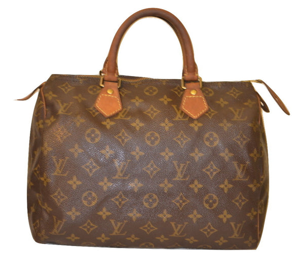 Authentic Louis Vuitton Monogram Speedy 30 Handbag - "GUC" (SALE - 76% OFF)